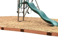 Frame It All Classic Sienna Playground Border Kit 64′ Straight