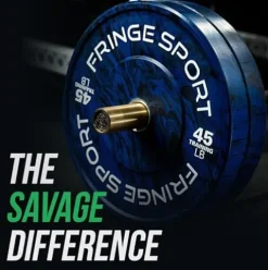 FringeSport Bumper Plates Set – Tie-Dye Tiger Stripe