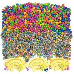 Fun Express Bulk Value Religious Easter Egg Hunt Party Supplies – 2208 Pieces