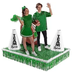 Fun Express Green Team Spirit Parade Float Decorating Kit 11 Pieces