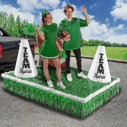 Fun Express Green Team Spirit Parade Float Decorating Kit 11 Pieces