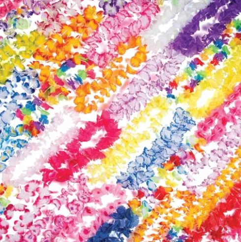 Fun Express Polyester Lei Assortment Super Mega Bulk 500 Pc