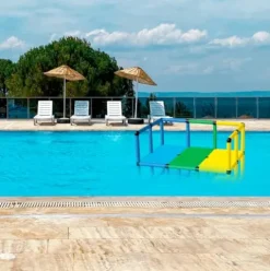 Funphix Kids Swimming Pool Platform Playset – Multi-Level Toddler Swim Platform