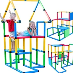 Funphix Toddler Climbing Toys Indoor & Outdoor Jungle Gym 296pcs