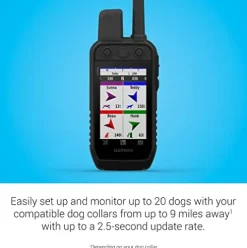 Garmin Alpha 300 Advanced Tracking and Training Handheld