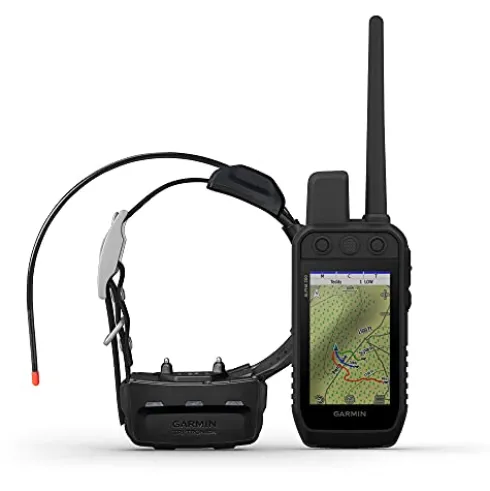 Garmin Alpha 200 Handheld Dog Device with TT15, Sunlight-readable 3.5″ Touchscreen Black