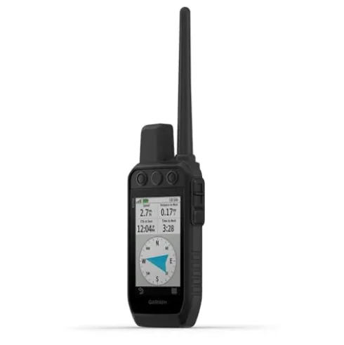 Garmin Alpha 300 Handheld Tracking & Training Device Bundle with Alpha T20 Dog Tracker Collar GPS, Field Bag & Accessories Black