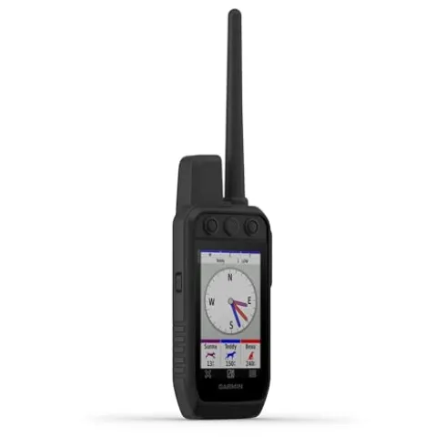 Garmin Alpha 300 Handheld Tracking & Training Device Bundle with Alpha T20 Dog Tracker Collar GPS, Field Bag & Accessories Black