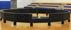 Generic 15′ Diameter Portable GaGa Ball Pit with Steel Spikes Black