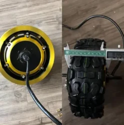 Generic 11″ Gold 60V 3000W Electric Scooter Hub Motor