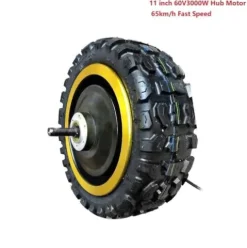 Generic 11″ Gold 60V 3000W Electric Scooter Hub Motor