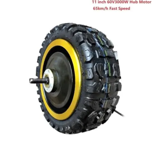 Generic 11″ Gold 60V 3000W Electric Scooter Hub Motor