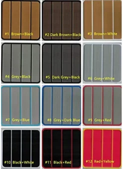 Generic Boat EVA Faux Teak Decking Floor for 2012 Sea Ray 260 SD Cockpit Kit