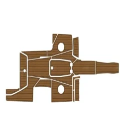 Generic Boat EVA Faux Teak Decking Floor Mat, Color Options Available