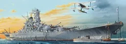 Generic Gallery 1/200 IJN Yamato WW2 Battleship Kit Grey Plastic