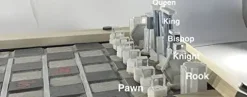 Generic Handcrafted One-of-a-Kind Chess Set