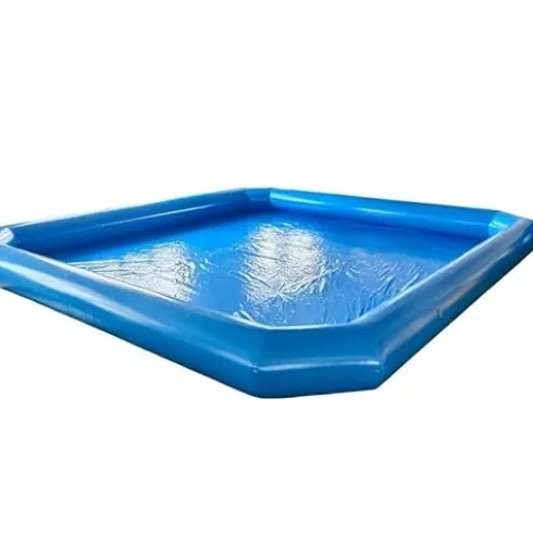 GEPAS Inflatable Pool Water Walking Ball with Blower 23x23x1.8ft Blue