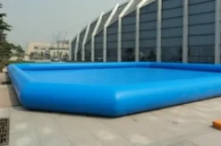 GEPAS Inflatable Pool Water Walking Ball with Blower 23x23x1.8ft Blue