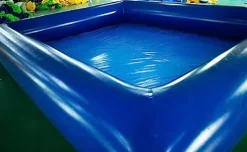 GEPAS Inflatable Rectangle Above Ground Swimming Pool New as Picture Show