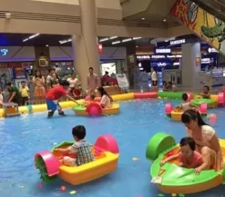 GEPAS Inflatable Rectangle Above Ground Swimming Pool New as Picture Show