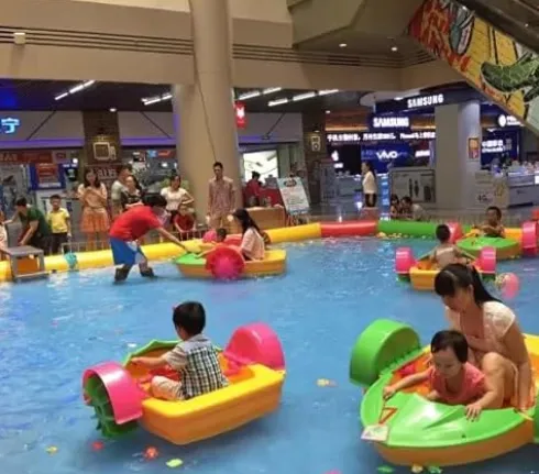 GEPAS Inflatable Rectangle Above Ground Swimming Pool New as Picture Show