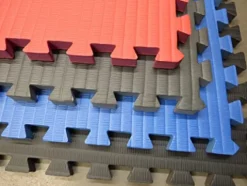 Get Rung MMA EVA Foam Interlocking Puzzle Mats 40″x40″x1″ Blue
