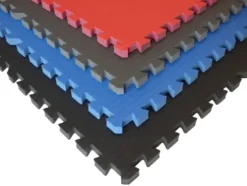 Get Rung MMA EVA Foam Interlocking Puzzle Mats 40″x40″x1″ Blue