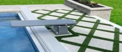 Global Pool Products 4 Bolt Base Spring Kit for 8′ Diving Board Stand Sand