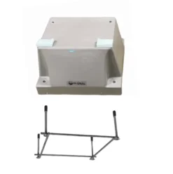 Global Pool Products Diving Board Stand Replacement Base with Jig for Inground Swimming Pool Sand