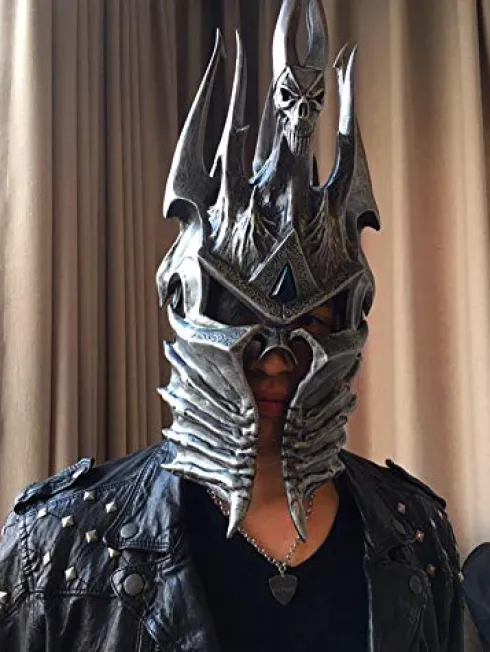 Gmasking The Devil Knight Wearable Helmet 1:1 Replica Silver
