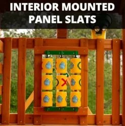 Gorilla Playsets Chateau Wood Swing Set Cedar