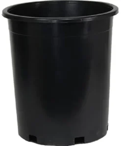 Green Thumb #5 Black Plastic Nursery Container/Grower Pots (120) Black