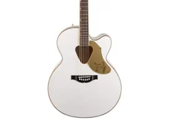 Gretsch G5022CWFE Rancher Falcon Jumbo Cutaway Acoustic-Electric Guitar White