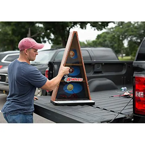 Gronomics A-Holes Bean Bag Toss Game Brown