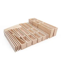 Guidecraft Outdoor Hollow Blocks 25-Piece Set STEM Learning Game