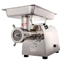 HAKKA BROTHERS Commercial Stainless Steel Electric Meat Grinder 1500W 710lb/h TC32 Stainless Steel