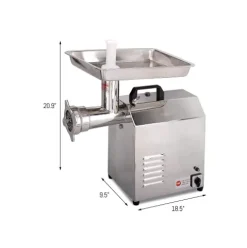 HAKKA BROTHERS Electric Meat Grinder 1100W Commercial Heavy Duty Stainless Steel Mincer TC22