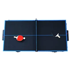 Hathaway Bandit 5-Ft Multigame Table Black
