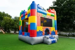 HERO KIDDO Block Party Bounce House Commercial Grade Inflatable 13×13