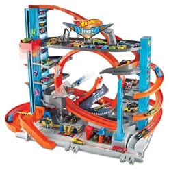 Hot Wheels City Ultimate Garage Shark Attack Orange