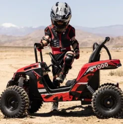 HOVER HEART 48V Large UTV Ride-On Car Blue