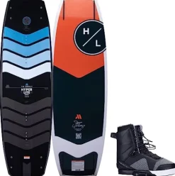 Hyperlite Murray Pro Men’s Wakeboard 144 with Team X Bindings Black/Grey