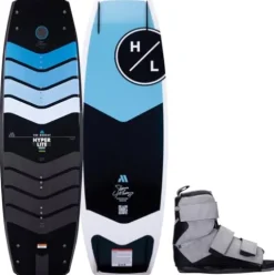 Hyperlite Murray Pro Mens Wakeboard 144 W/Formula Bindings Black/Grey 144cm