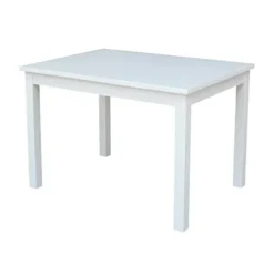 IC INTERNATIONAL CONCEPTS Table with 4 San Remo Juvenile Chairs White