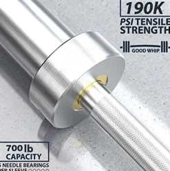 IFAST Home Gym 370LB Olympic Weight Set with 7Ft Barbell Bar