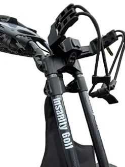 Insanity Golf Electric Golf Trolley with Remote Control, Aluminum Frame, Lithium-Ion Battery – Black
