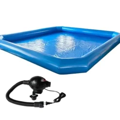 INTBUYING Inflatable Water Pool Blue