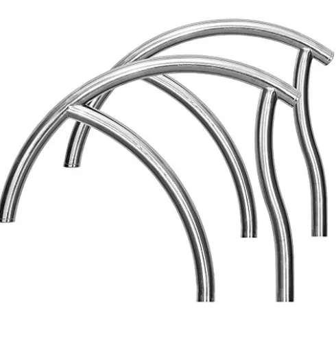 Inter-Fab Economy Stainless Steel Pool Grab Ladder Pair Designer Rails Stainless
