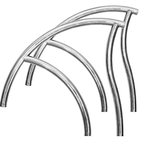 Inter-Fab Stainless Steel Grab Rail Ladder Pair Swimming Pool Handrail Stainless