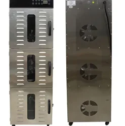 INTSUPERMAI 30 Layer Commercial Food Dehydrator Stainless Steel for Meat, Fruit, Vegetable, Pet Food 110V